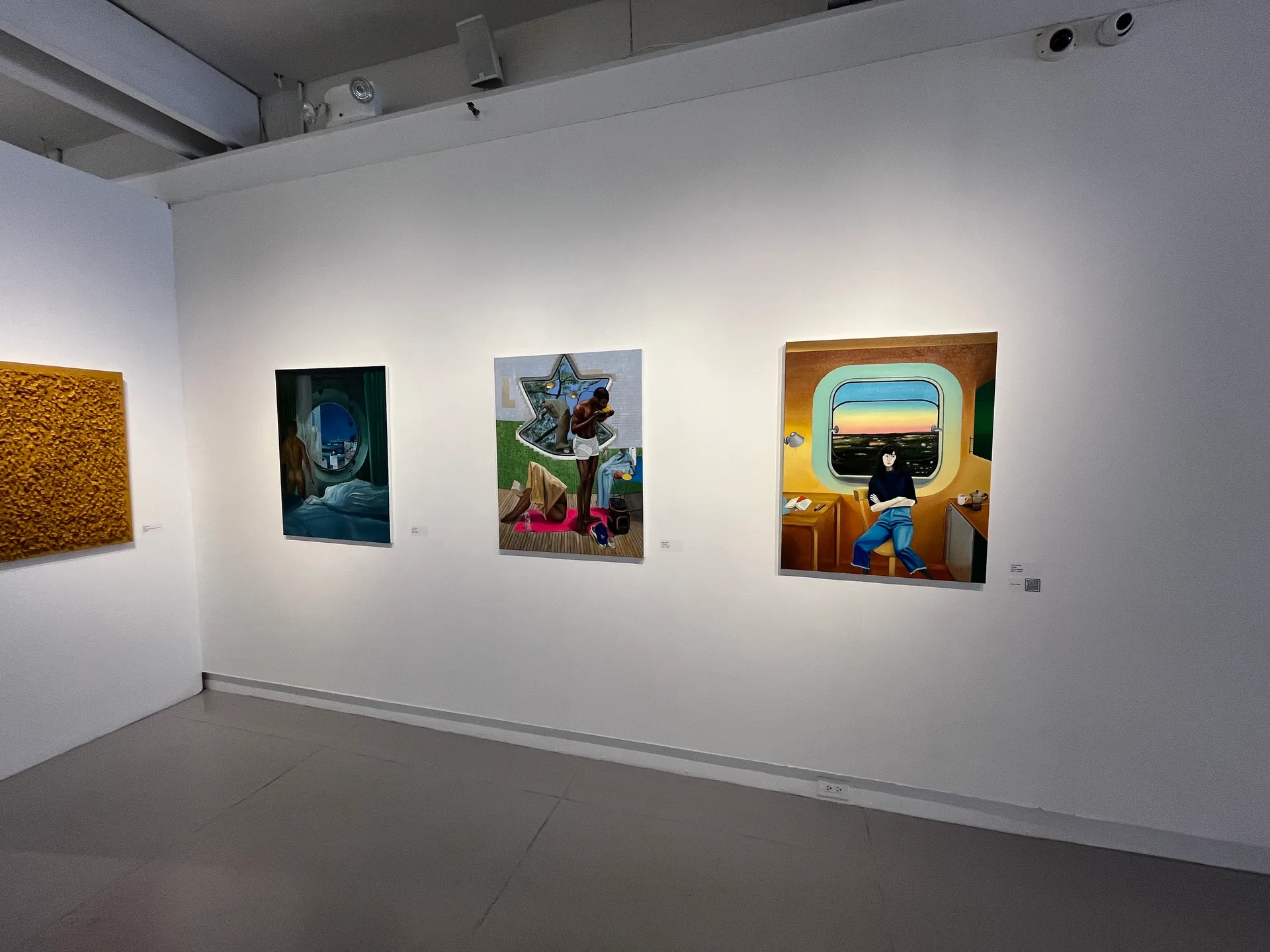 Vues d’accrochage — vue d’exposition
